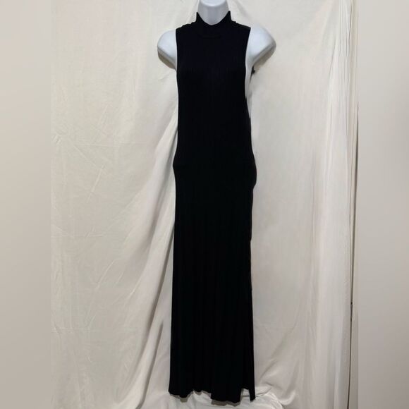 WAYF Cynthia Mock Neck Tank Midi-dress Size M
